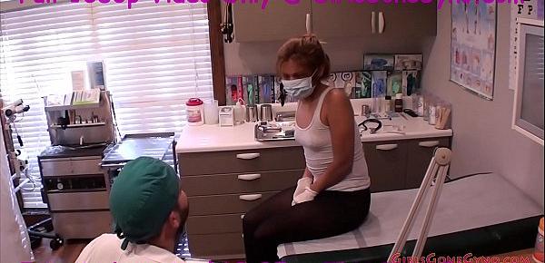  Latina becomes human guinea pig for electrical stimulation research by Doctor Tampa at GirlsGoneGyno.com